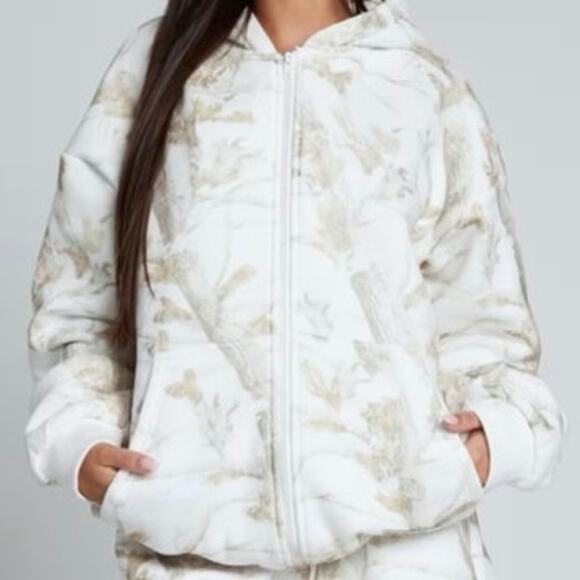 Camo Zip Hoodie Comfrt set sz M - Picture 5 of 15